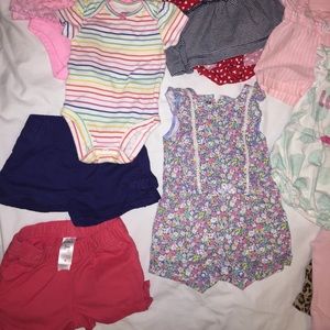 0-3 month baby girl lot